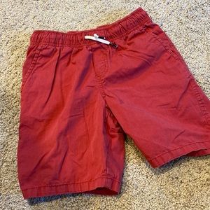 Cat & Jack red pull on chino shorts